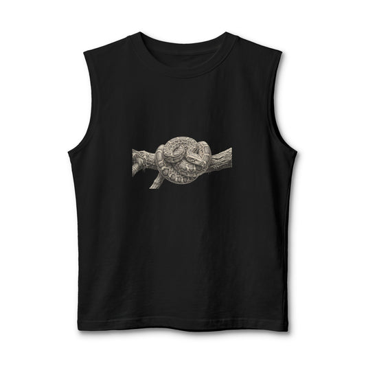 Unisex Jersey Muscle Tank- Python