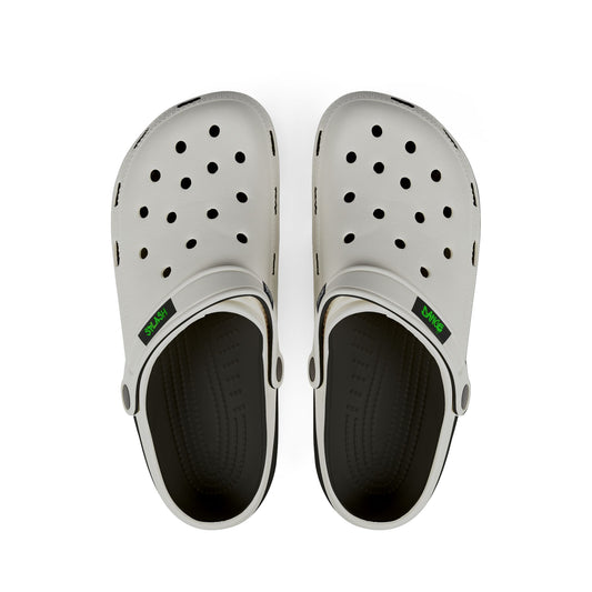 White EVA Foam Clogs — Lightweight Waterproof Slip-On Shoes