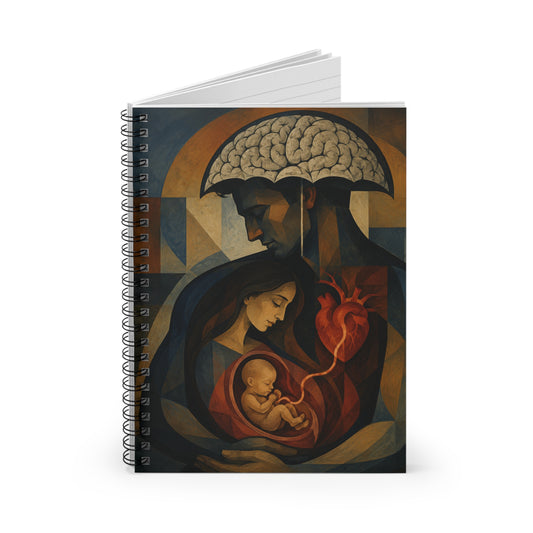 Notebook — 'Seven-Month Lullaby" Modernism Painting