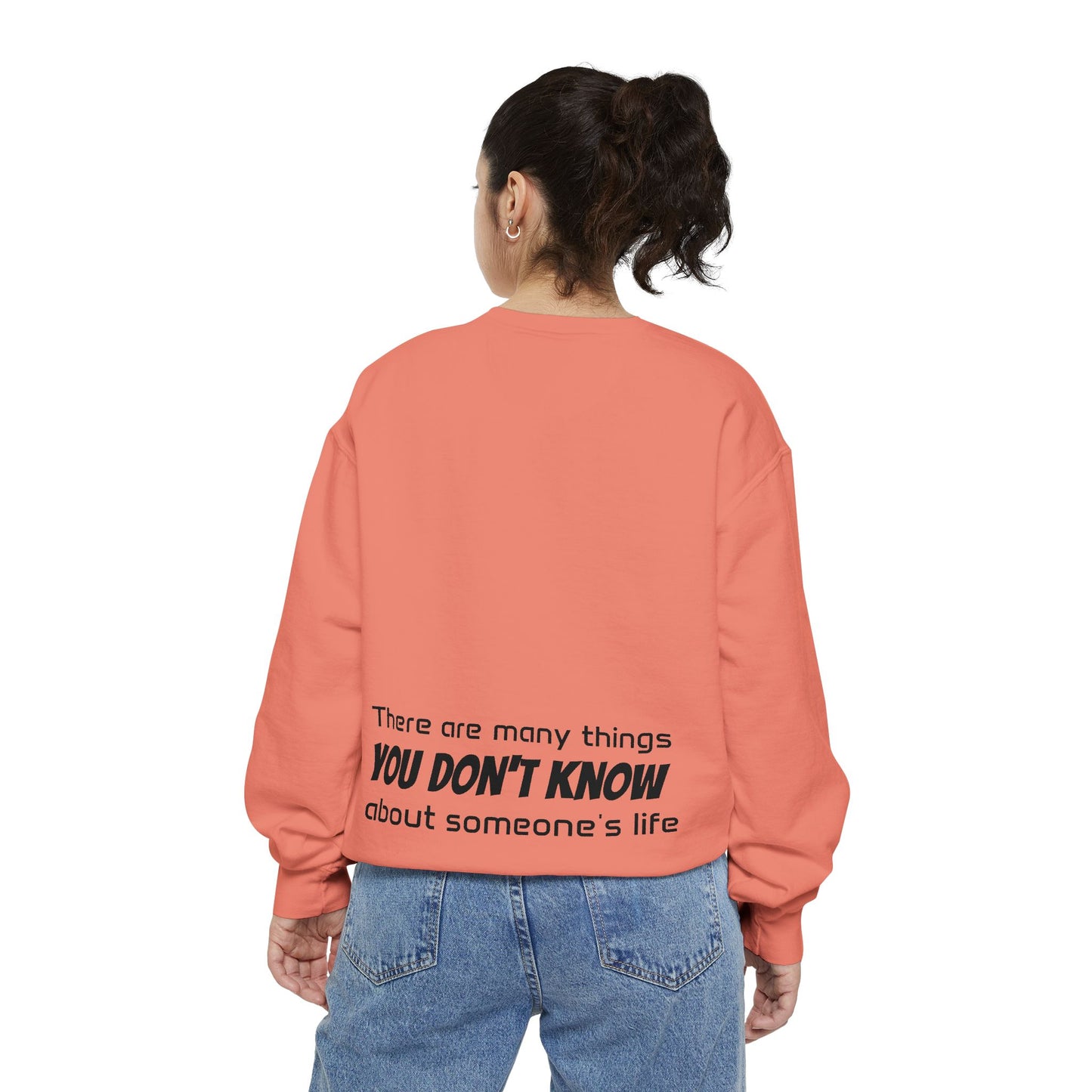 Unisex Garment-Dyed Sweatshirt (Burmese Python)