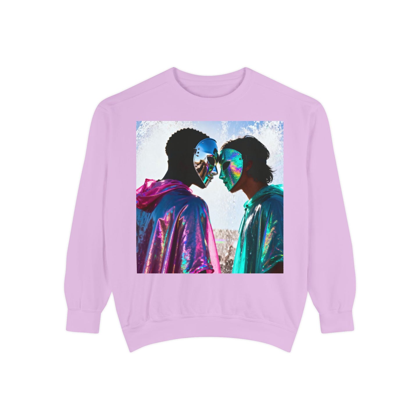 Cosmic Lovers Art Sweatshirt