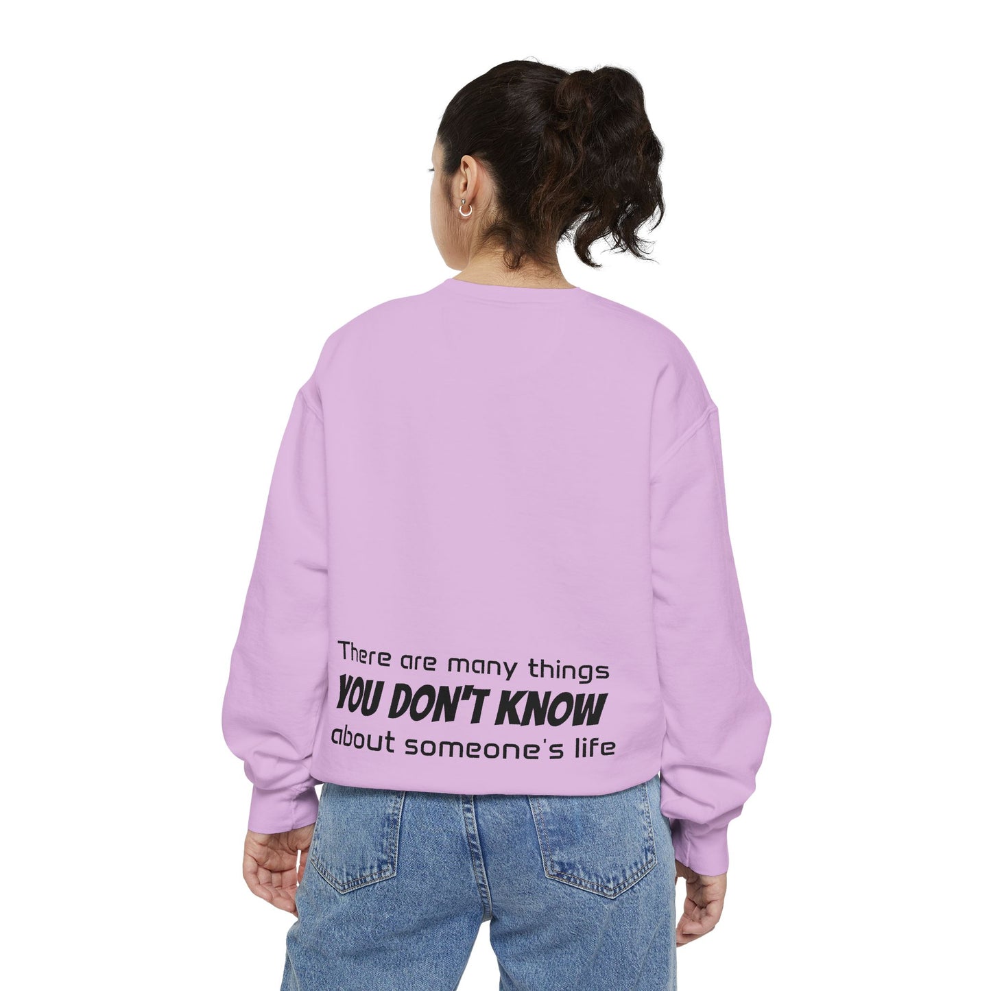 Unisex Garment-Dyed Sweatshirt (Burmese Python)