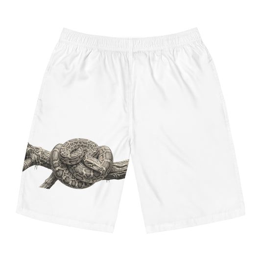 Men's Board Shorts (AOP)- Python