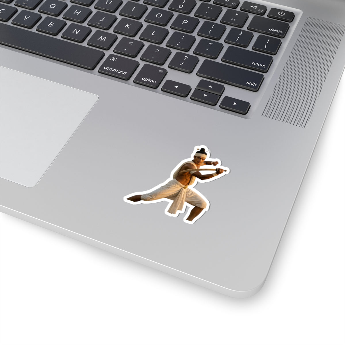 Pyu Era (Myanmar) Fighter Kiss-Cut Sticker — Martial Arts Warrior Laptop Decal