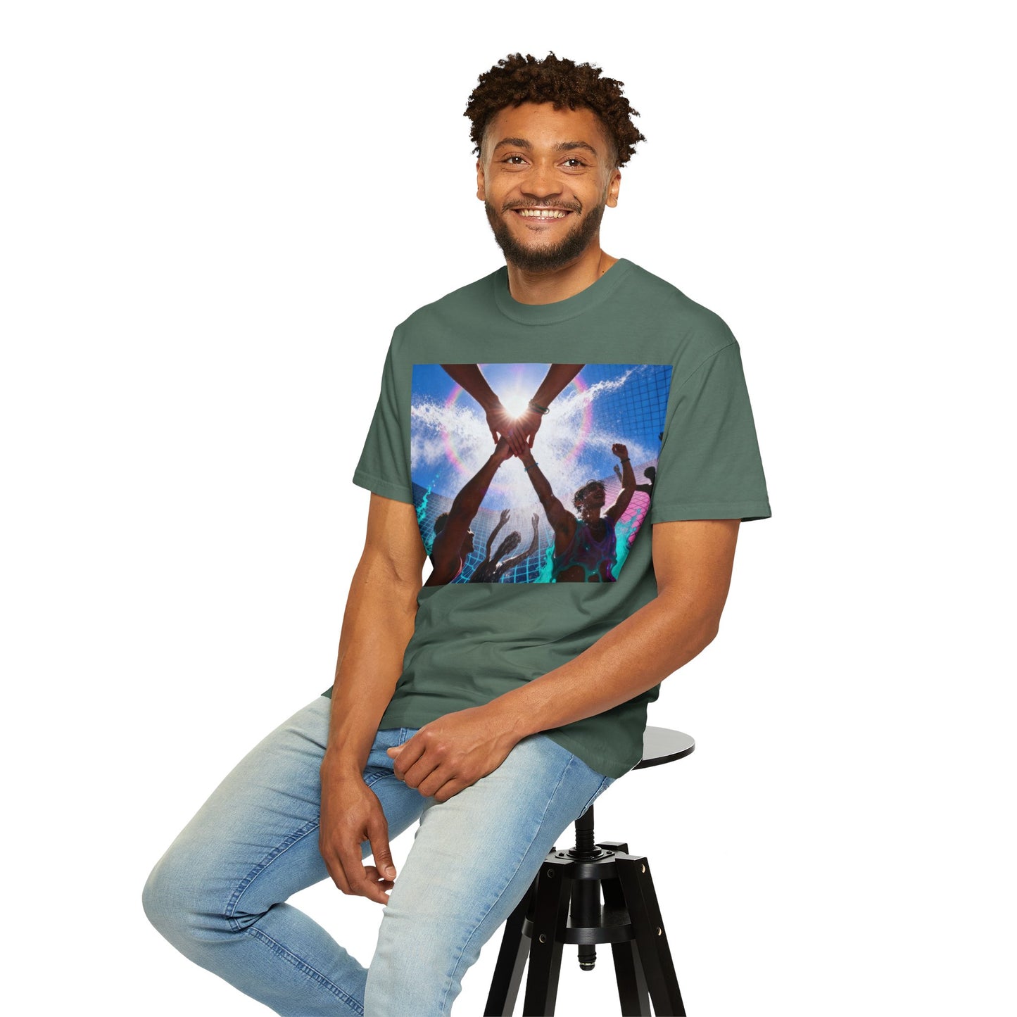 Unity Festival T-Shirt — Hands Raised Concert Graphic Tee
