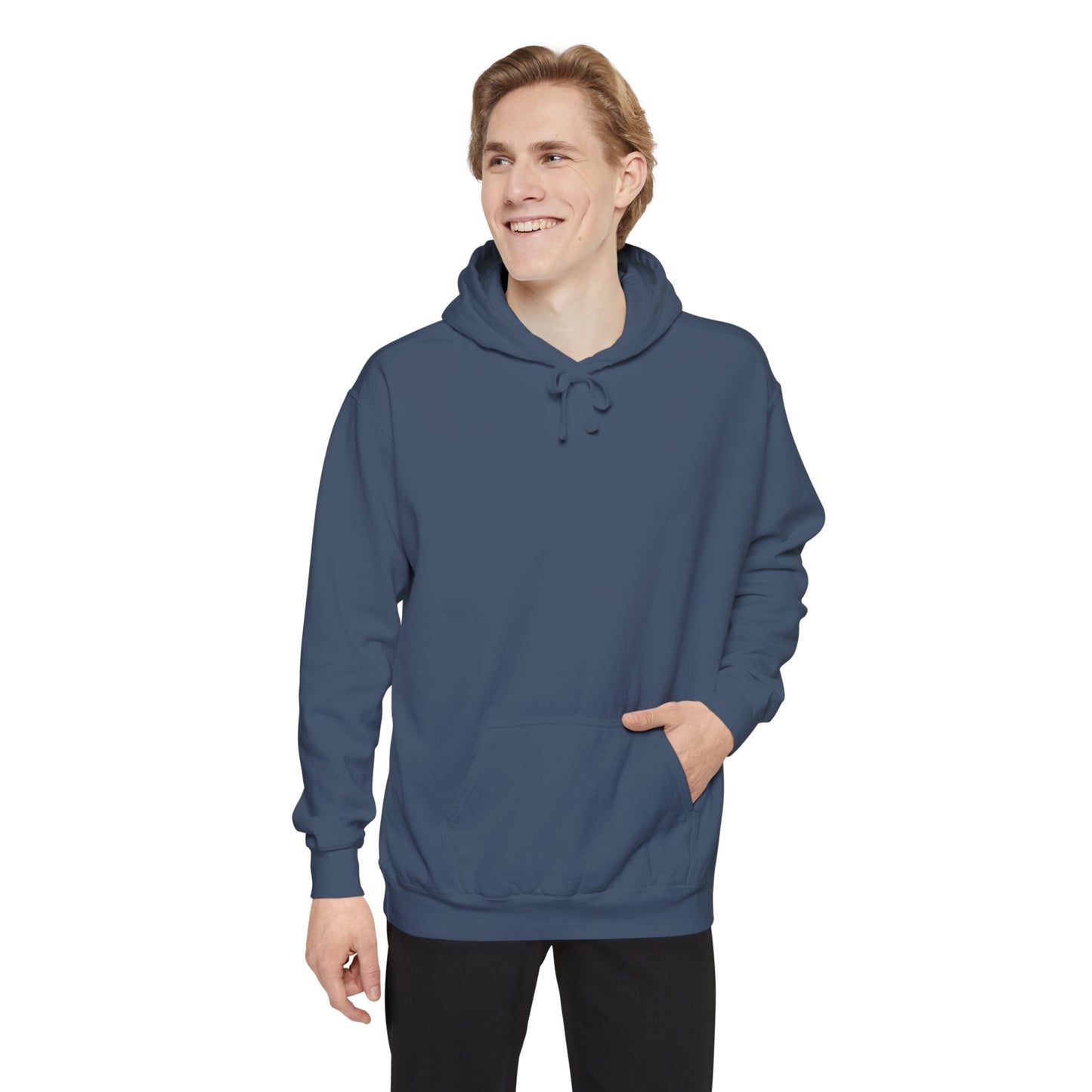 Classic White Hoodie — Minimal Garment-Dyed Pullover for Everyday Comfort