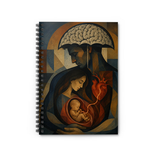 Notebook — 'Seven-Month Lullaby" Modernism Painting