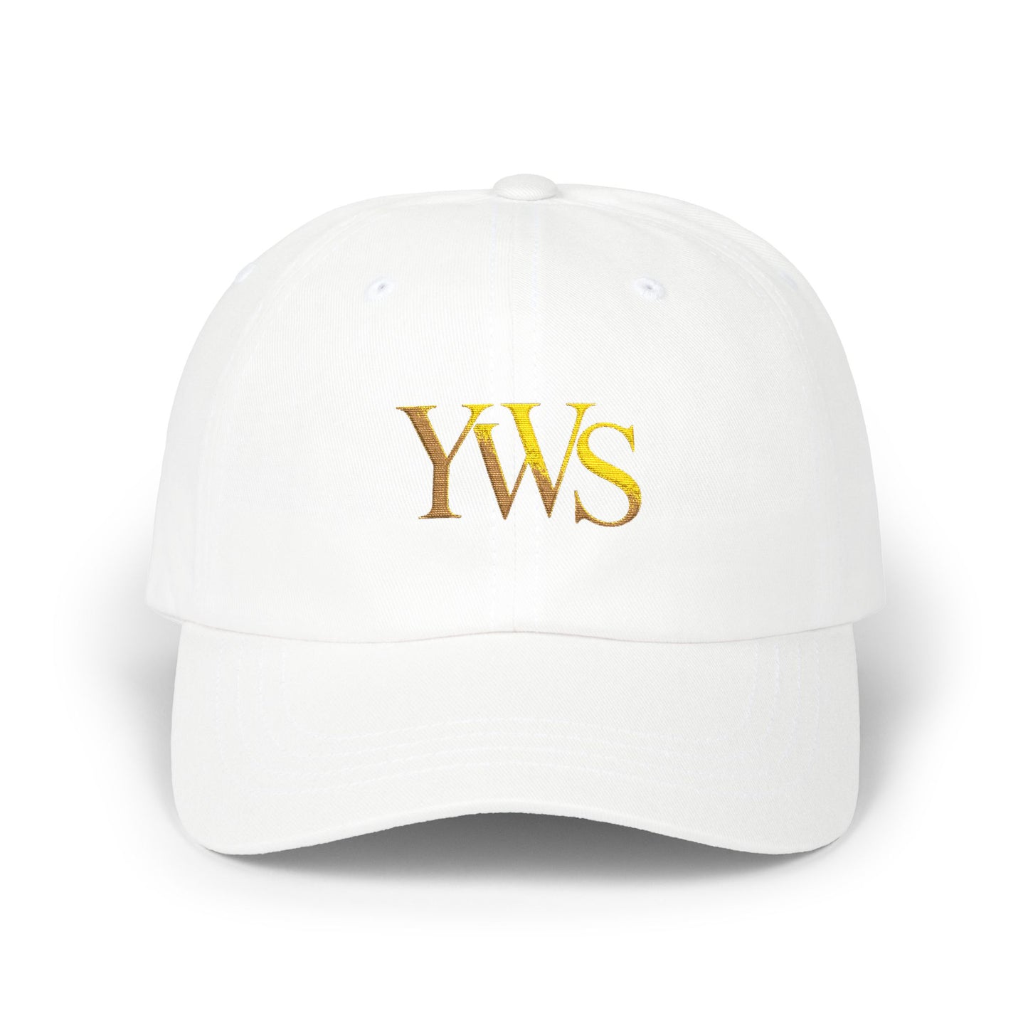 Embroidered Gold 'YWS' Classic Cap