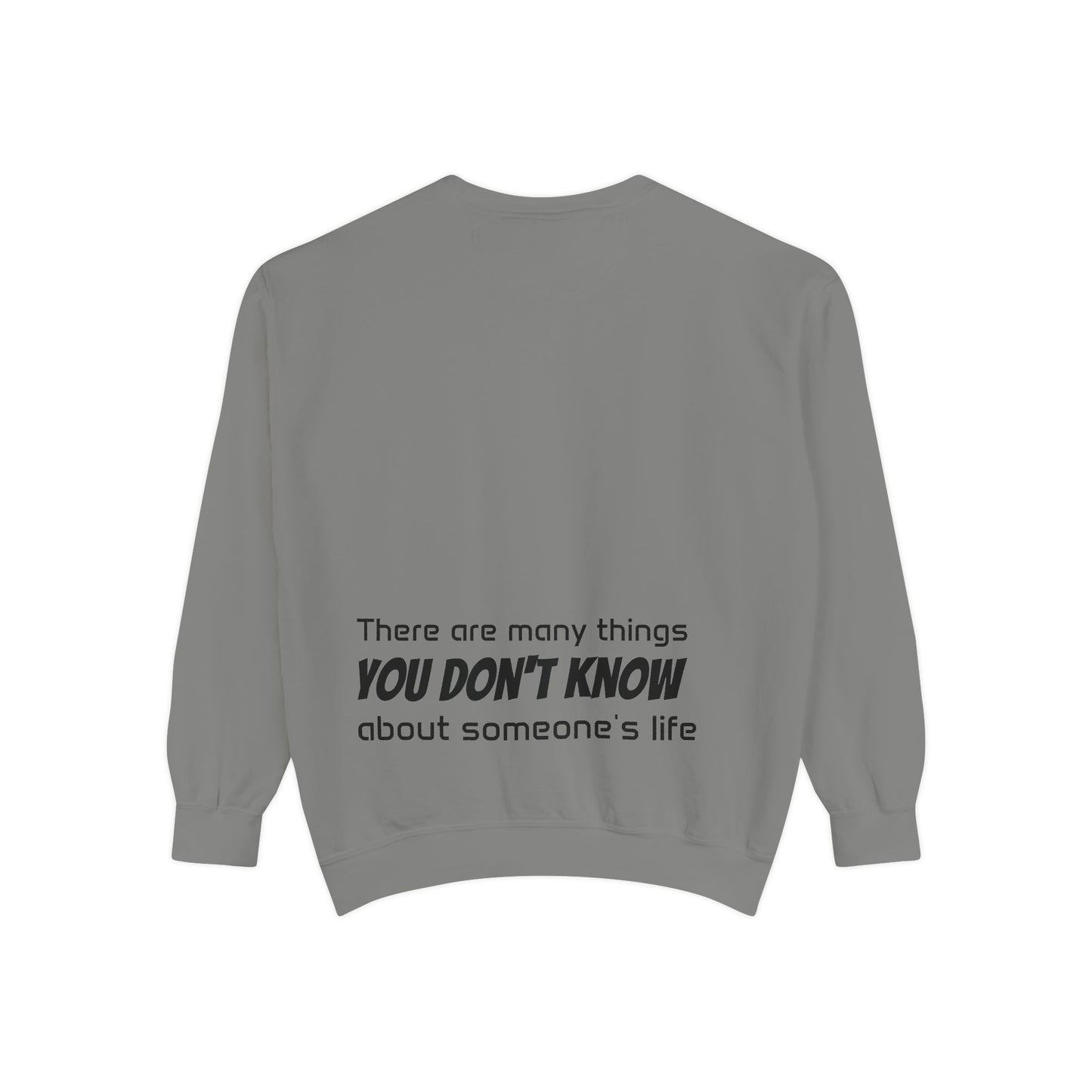 Unisex Garment-Dyed Sweatshirt (Burmese Python)