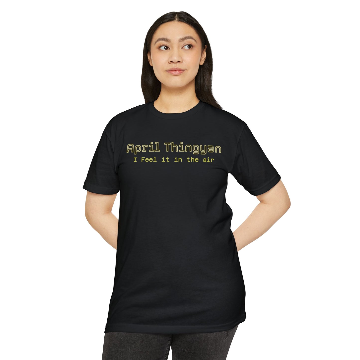 April Thingsyn Tee — "I Feel It In The Air" Vintage Spring T-Shirt