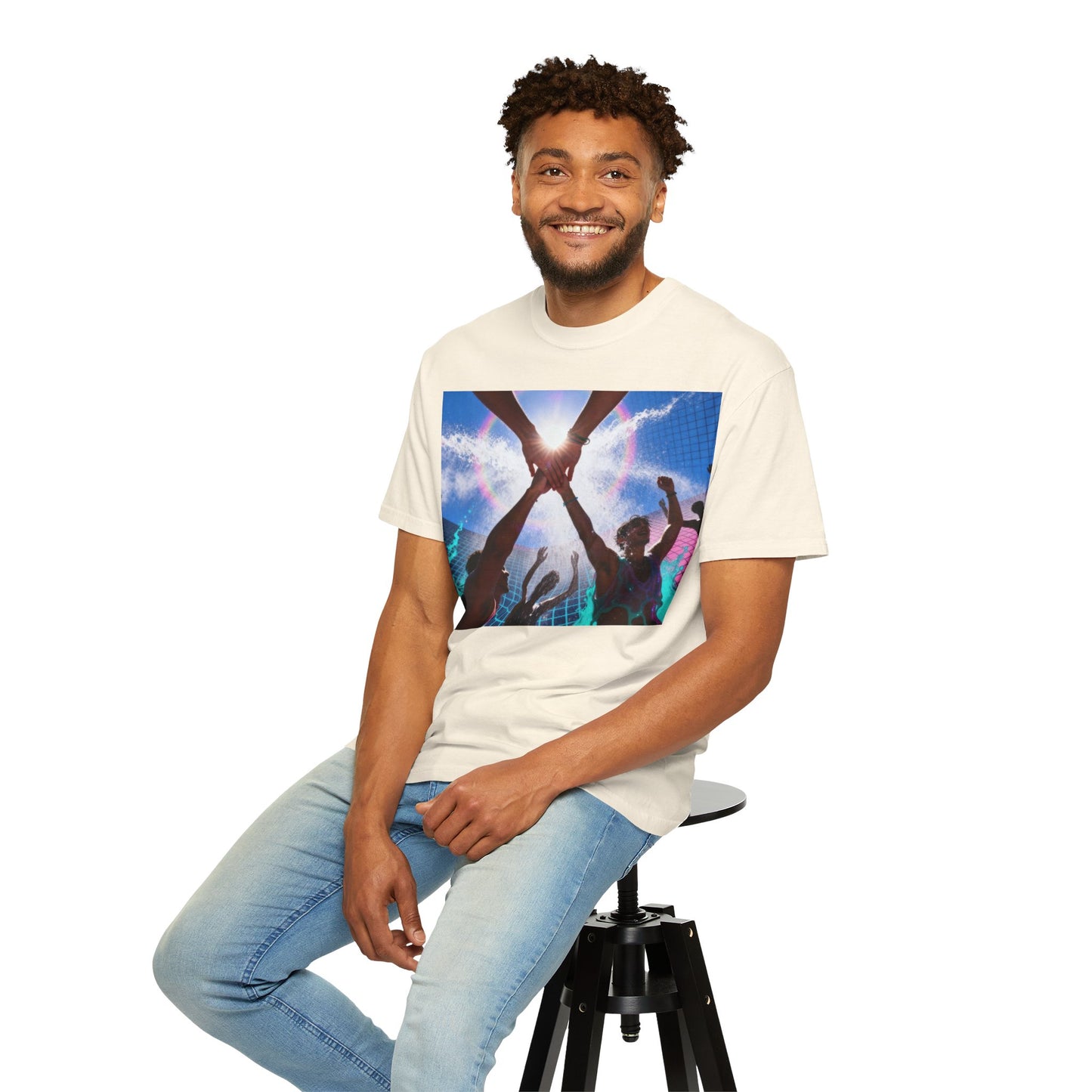 Unity Festival T-Shirt — Hands Raised Concert Graphic Tee