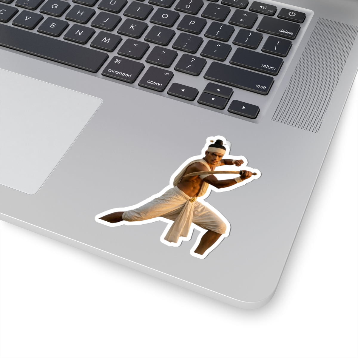 Pyu Era (Myanmar) Fighter Kiss-Cut Sticker — Martial Arts Warrior Laptop Decal