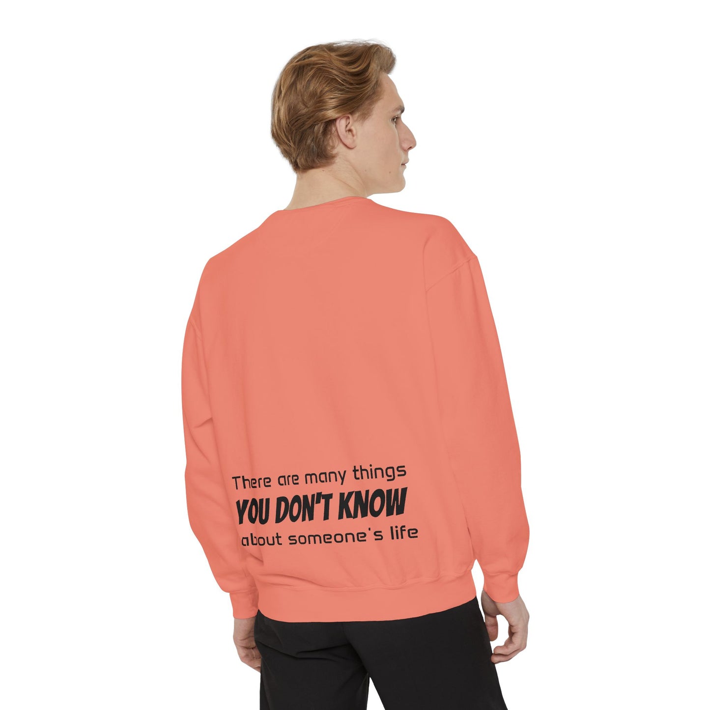Unisex Garment-Dyed Sweatshirt (Burmese Python)