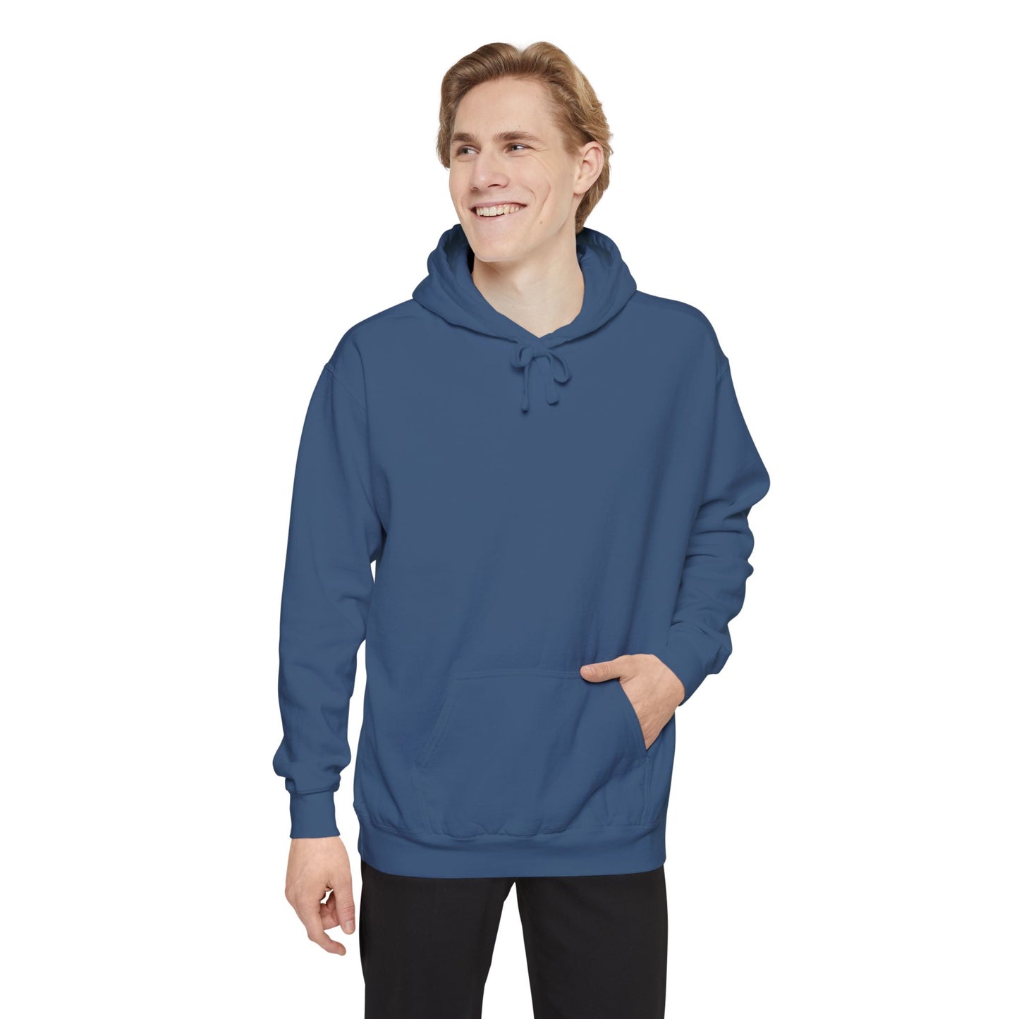 Classic White Hoodie — Minimal Garment-Dyed Pullover for Everyday Comfort