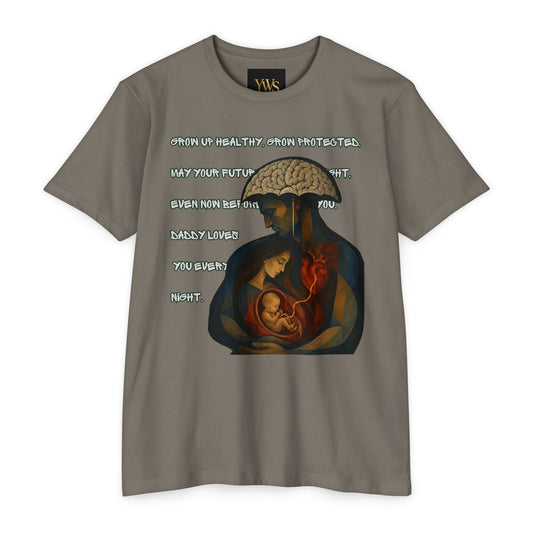 T-Shirt — Seven-Month Lullaby Modernism Painting and Lyrics