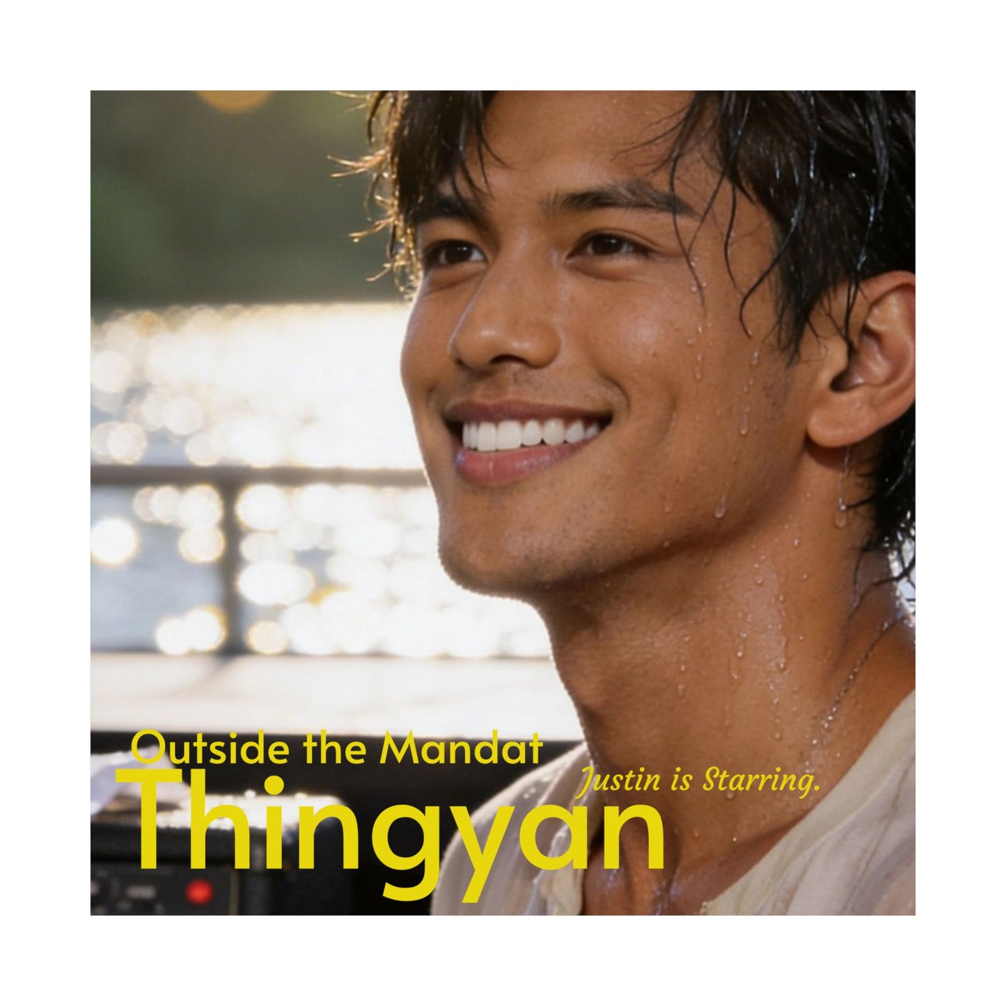 Thingyan Festival Portrait Poster — Matte Vertical Print