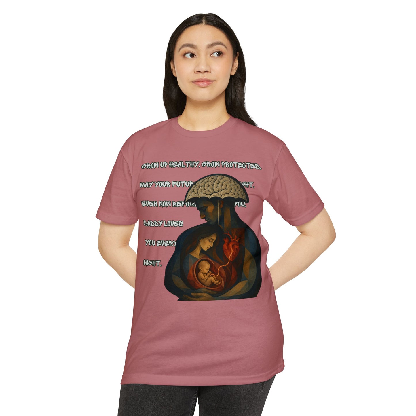 T-Shirt — Seven-Month Lullaby Modernism Painting and Lyrics