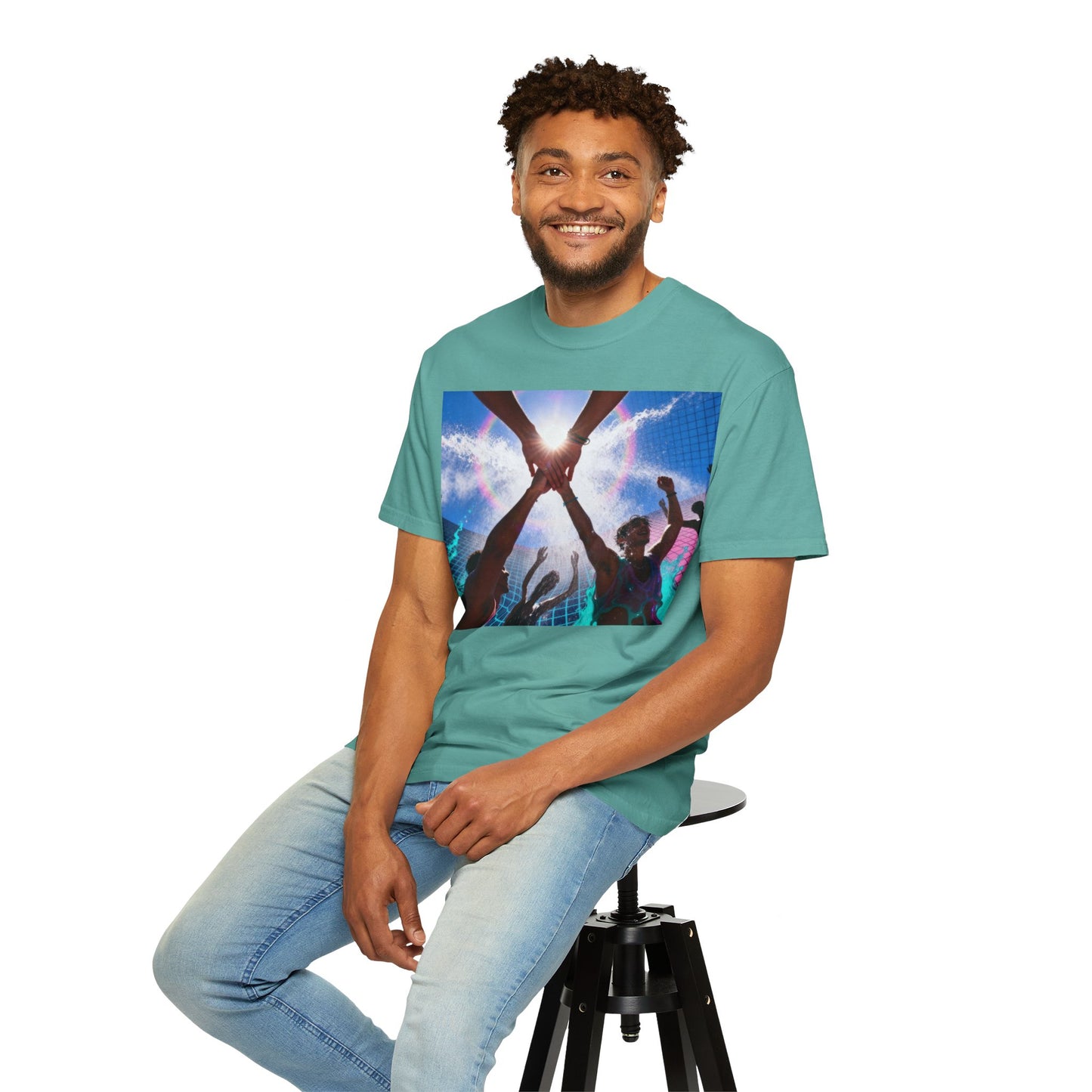 Unity Festival T-Shirt — Hands Raised Concert Graphic Tee