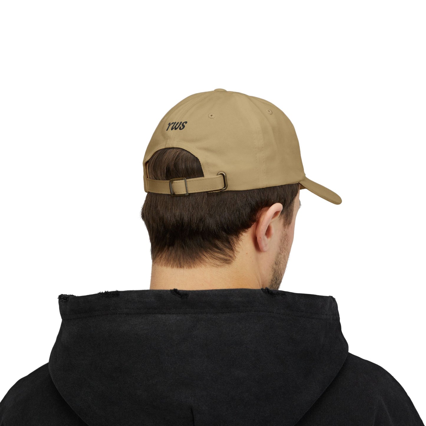 Still With Us Dad Cap — Embroidered 'Still With Us' & 'rws' White Baseball Hat