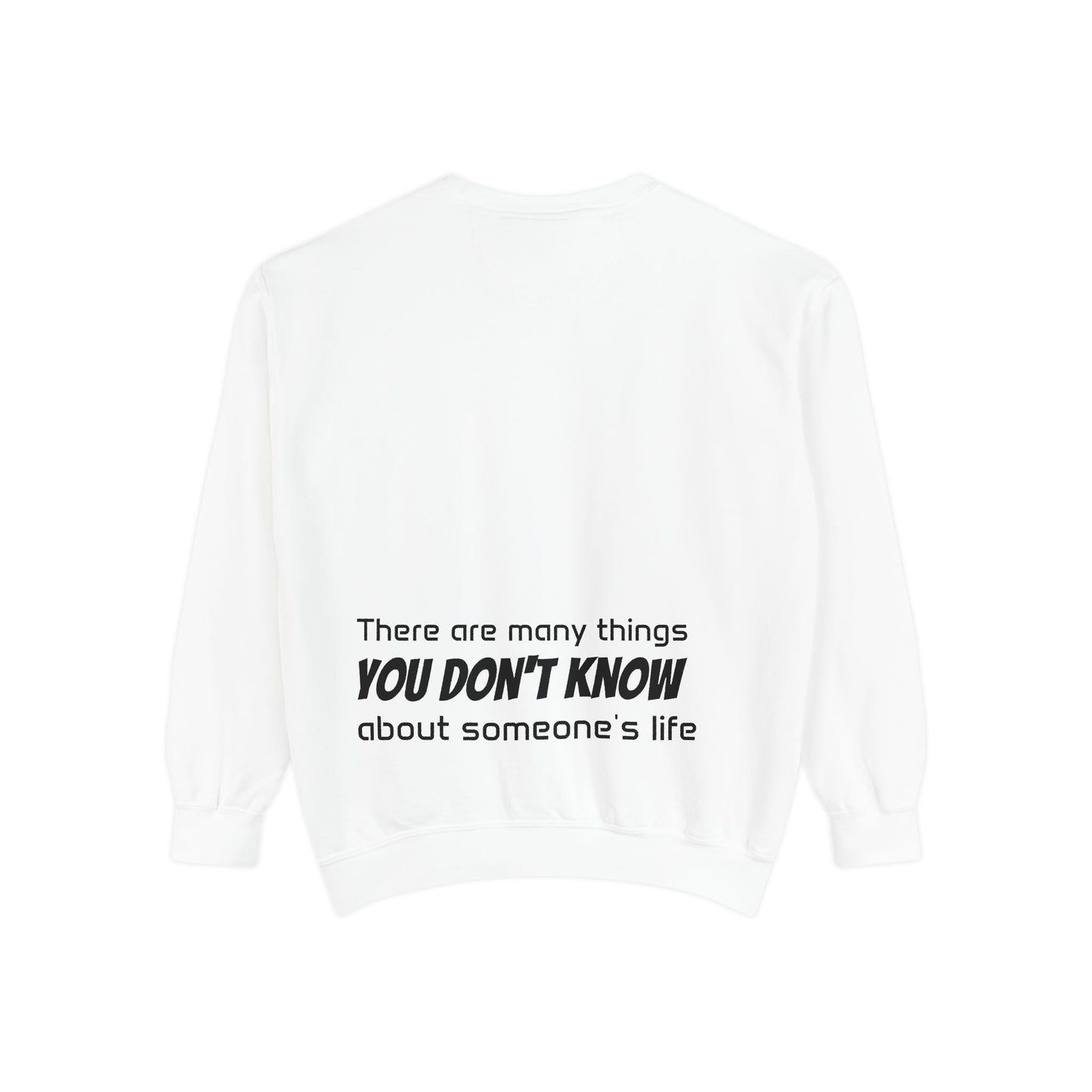 Unisex Garment-Dyed Sweatshirt (Burmese Python)
