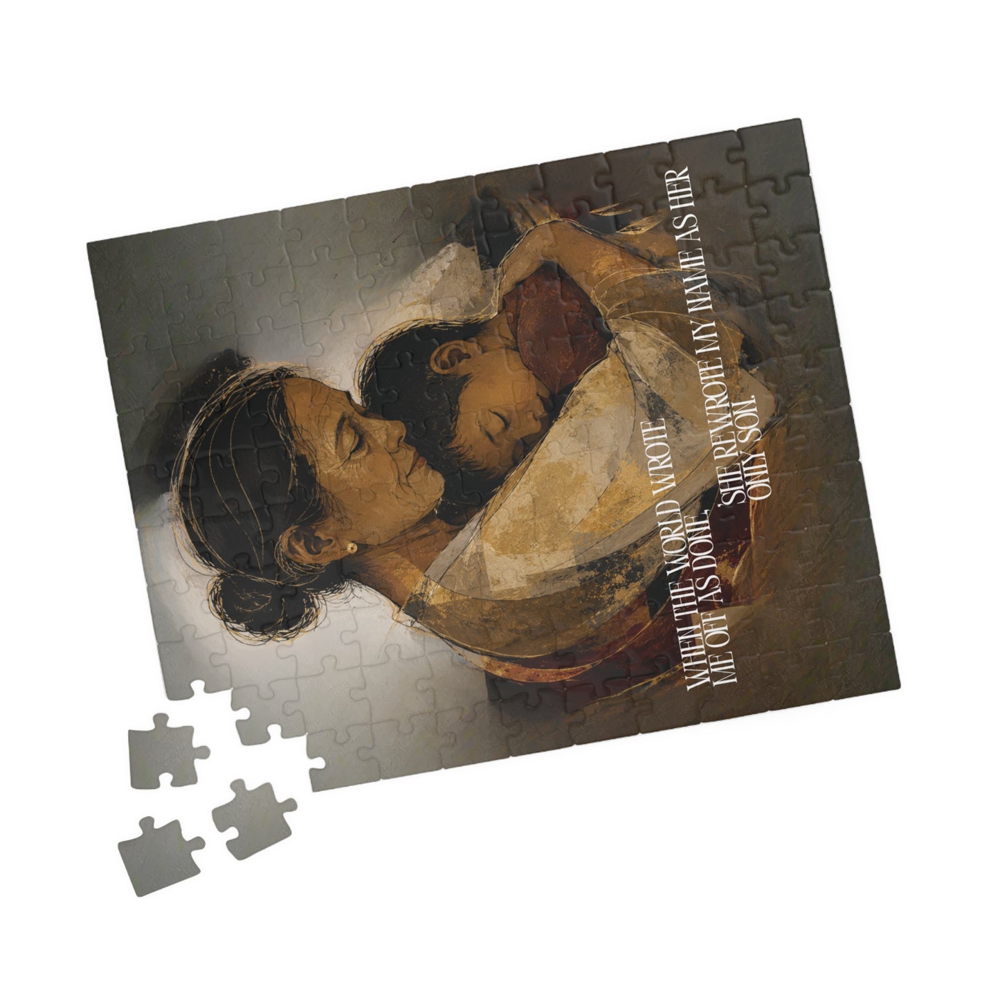 Mother and Child Art Puzzle — Heartwarming Family Jigsaw (110/252/520/1014 pcs)