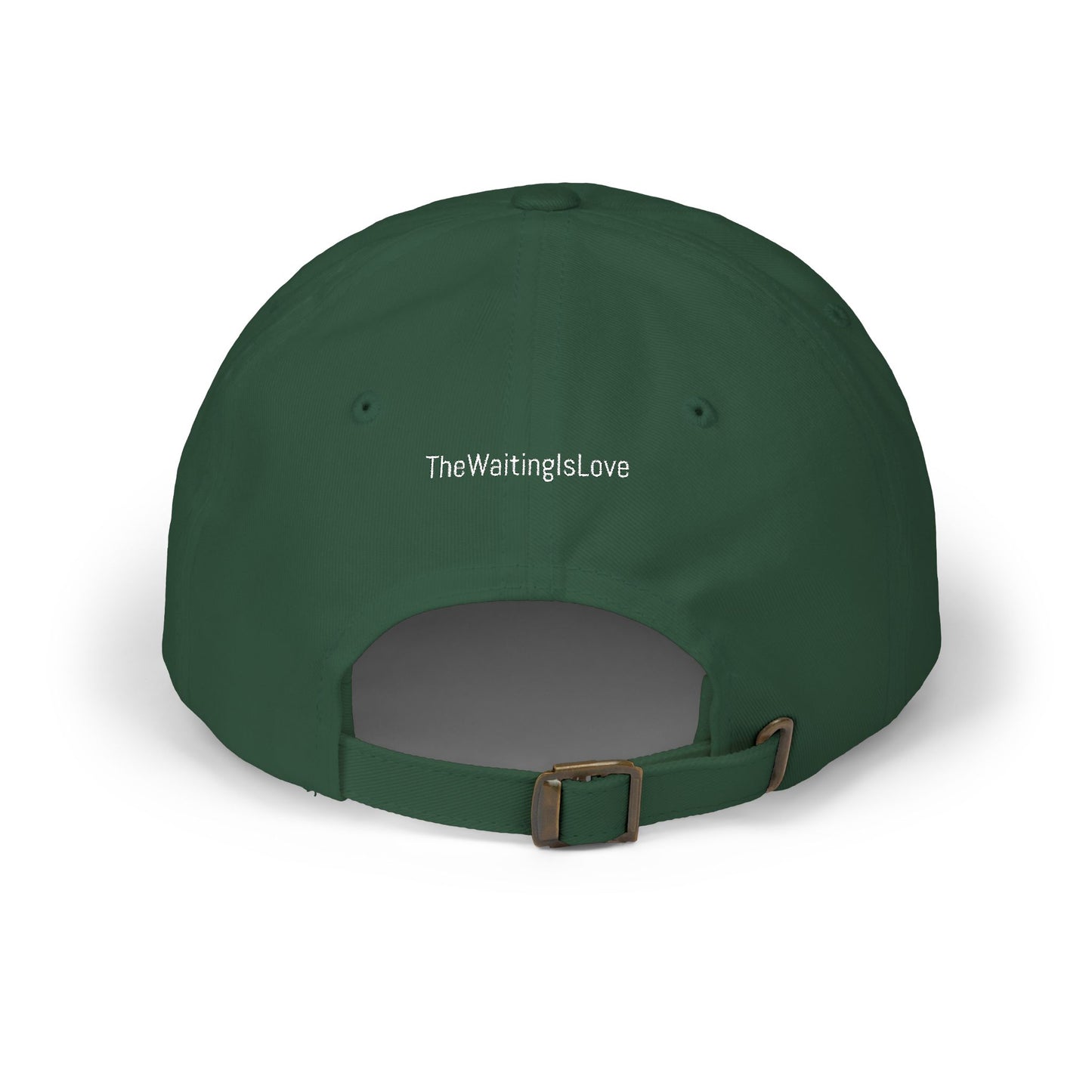 Classic Dad Cap — Embroidered ‘I Miss You More Than I’ll Ever Say’ White Baseball Hat