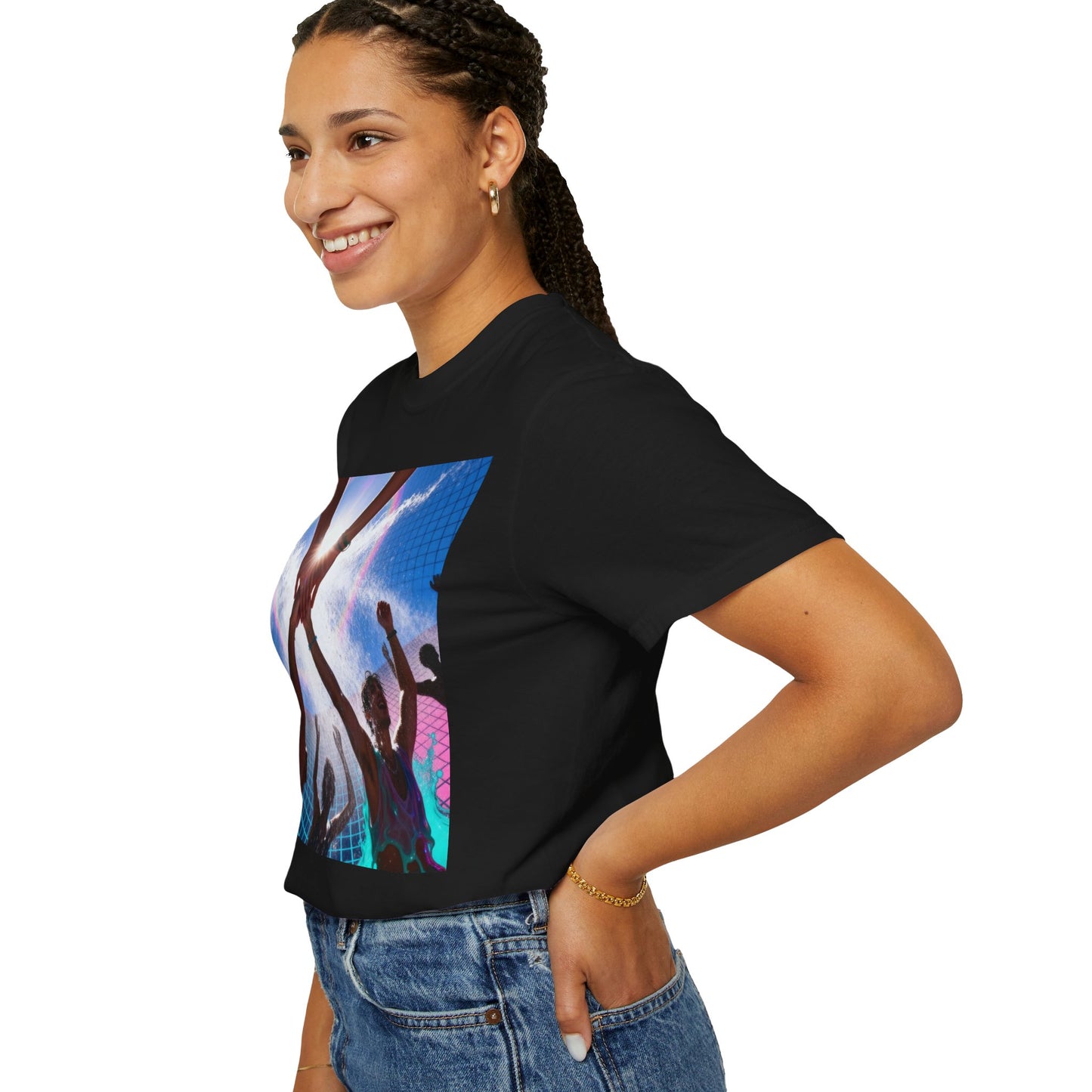 Unity Festival T-Shirt — Hands Raised Concert Graphic Tee