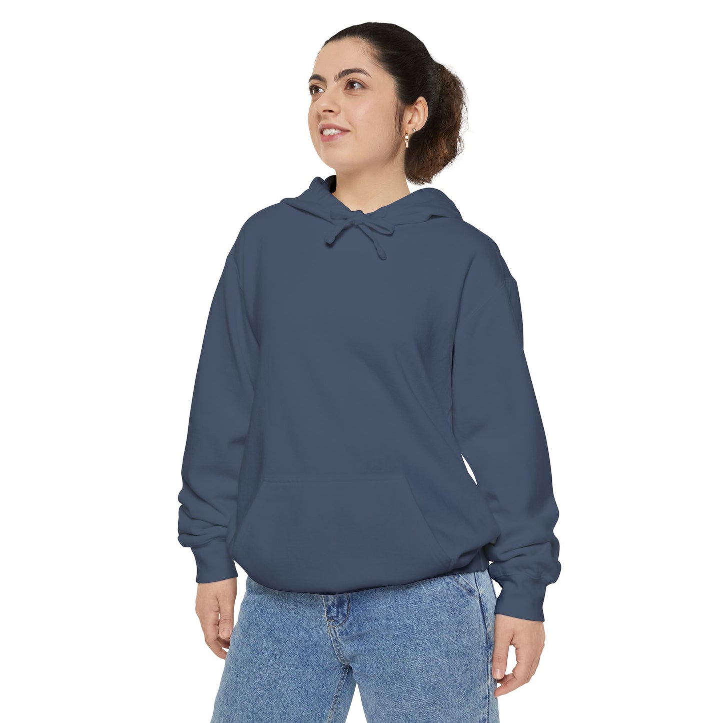 Classic White Hoodie — Minimal Garment-Dyed Pullover for Everyday Comfort