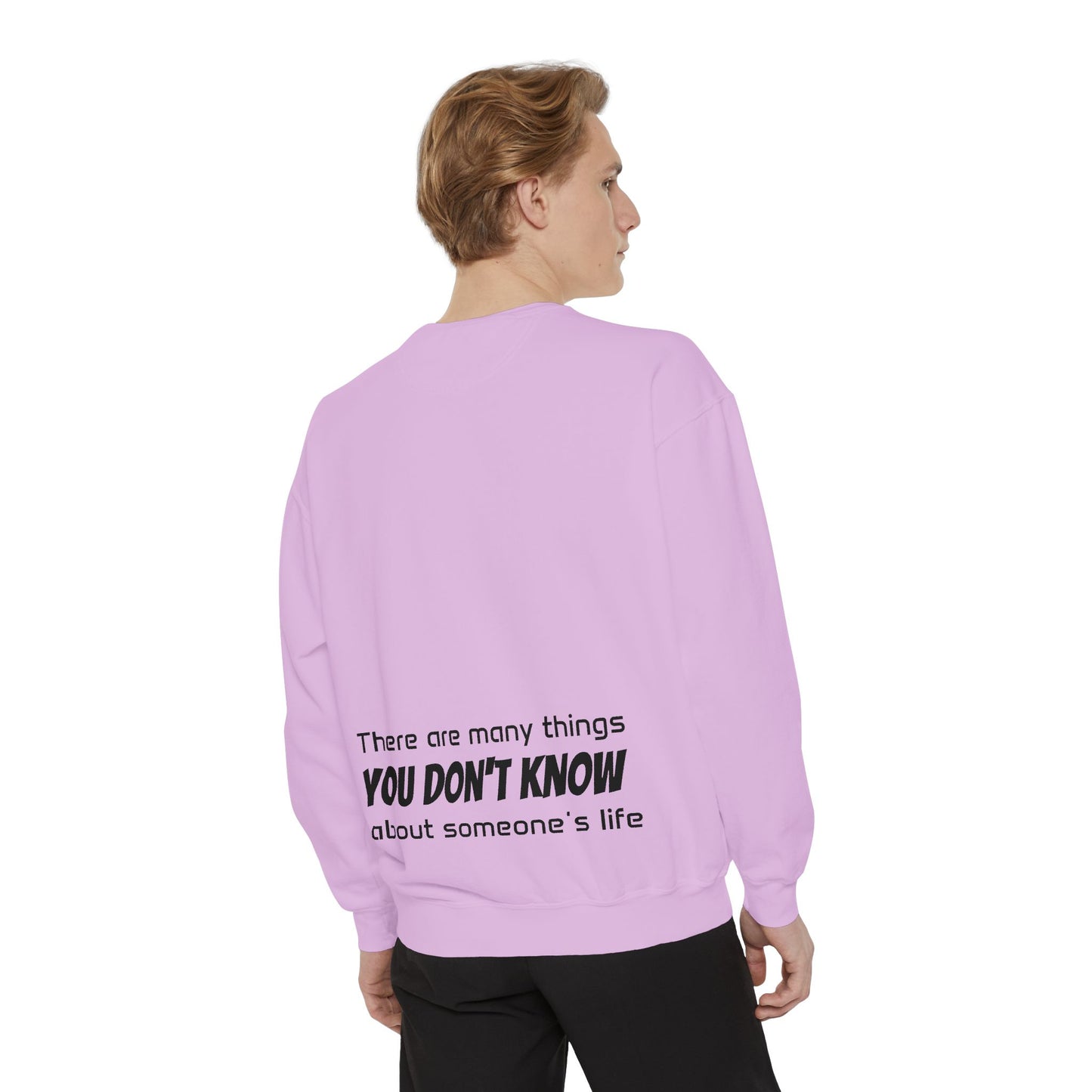 Unisex Garment-Dyed Sweatshirt (Burmese Python)