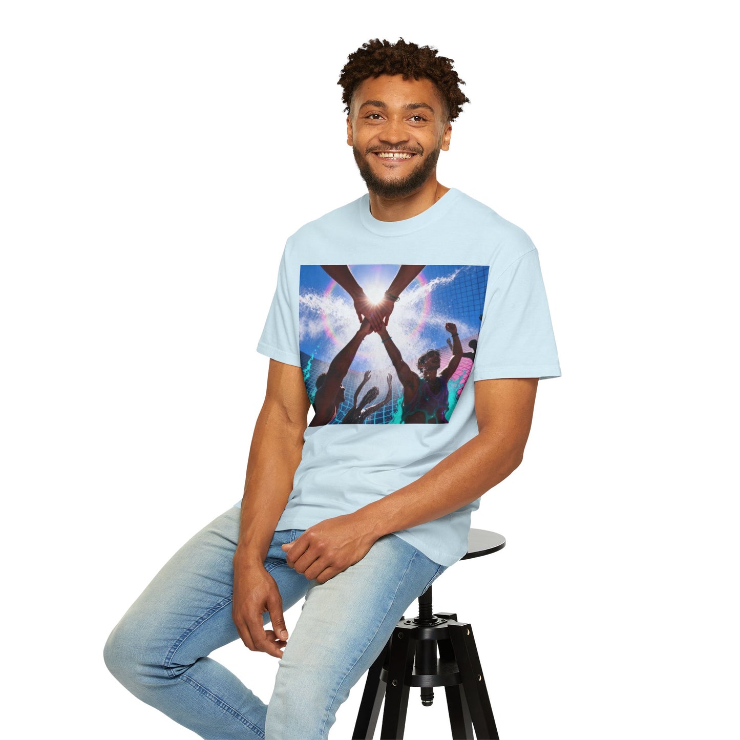 Unity Festival T-Shirt — Hands Raised Concert Graphic Tee
