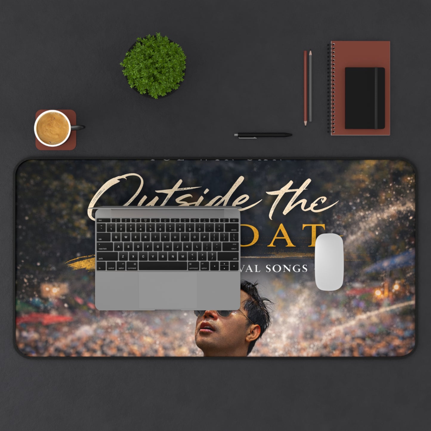 Desk Mat — “Outside the Mandat” Thingyan Festival Design