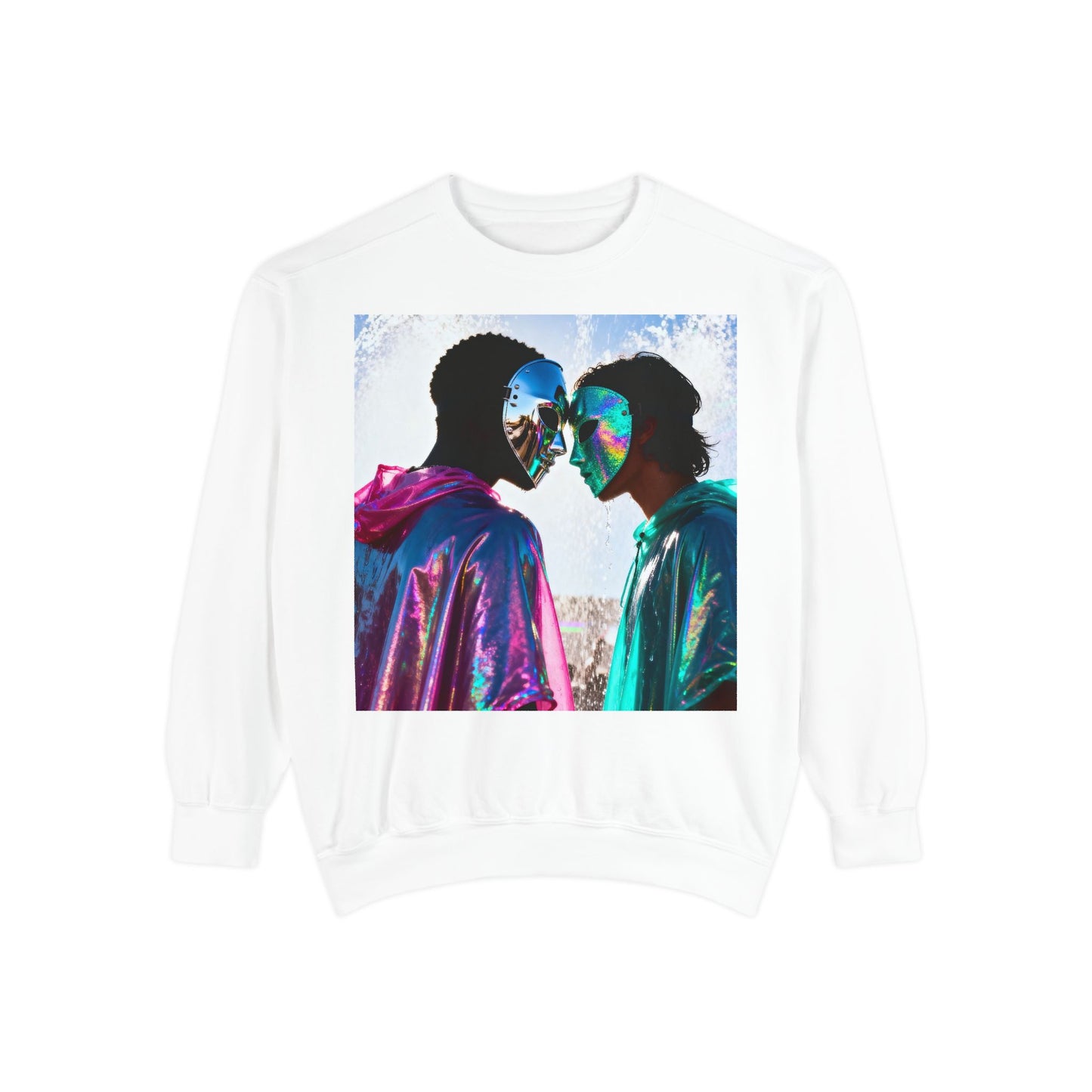 Cosmic Lovers Art Sweatshirt