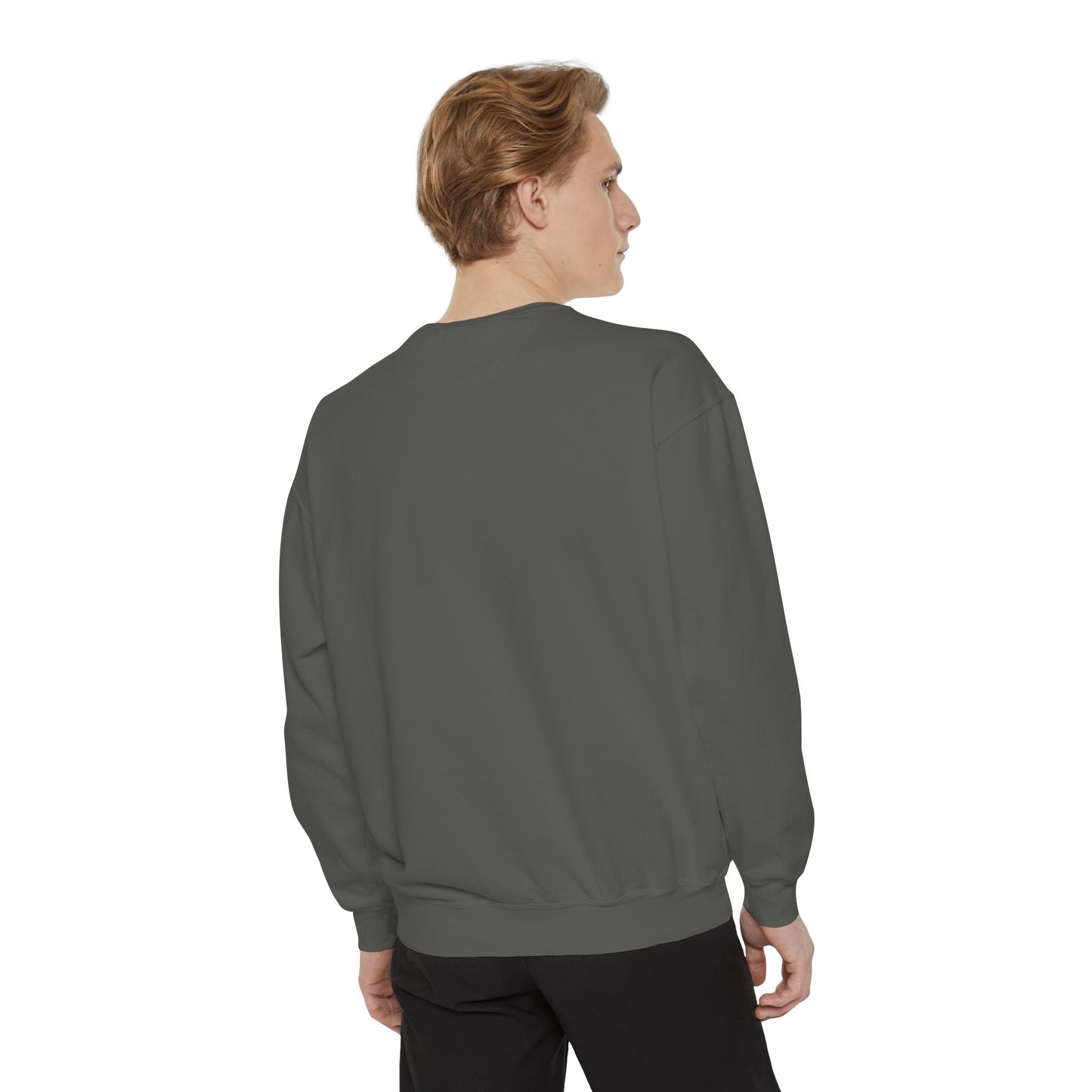 Hands Washing Art Sweatshirt — Colorful Dripping Paint Graphic Crewneck
