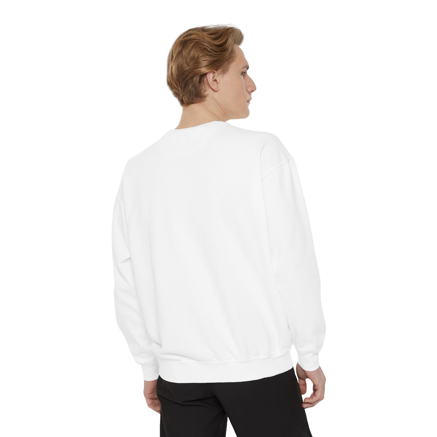 Hands Washing Art Sweatshirt — Colorful Dripping Paint Graphic Crewneck