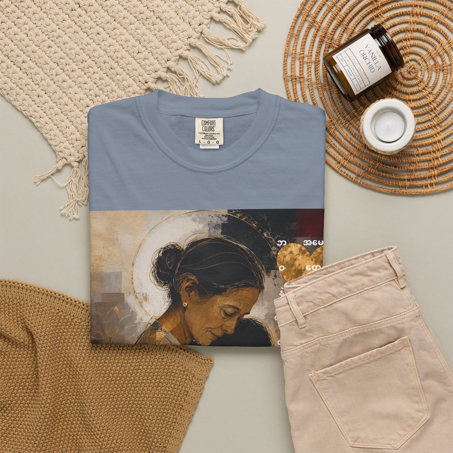 T-Shirt - Mother and Child Heart Artwork Tee