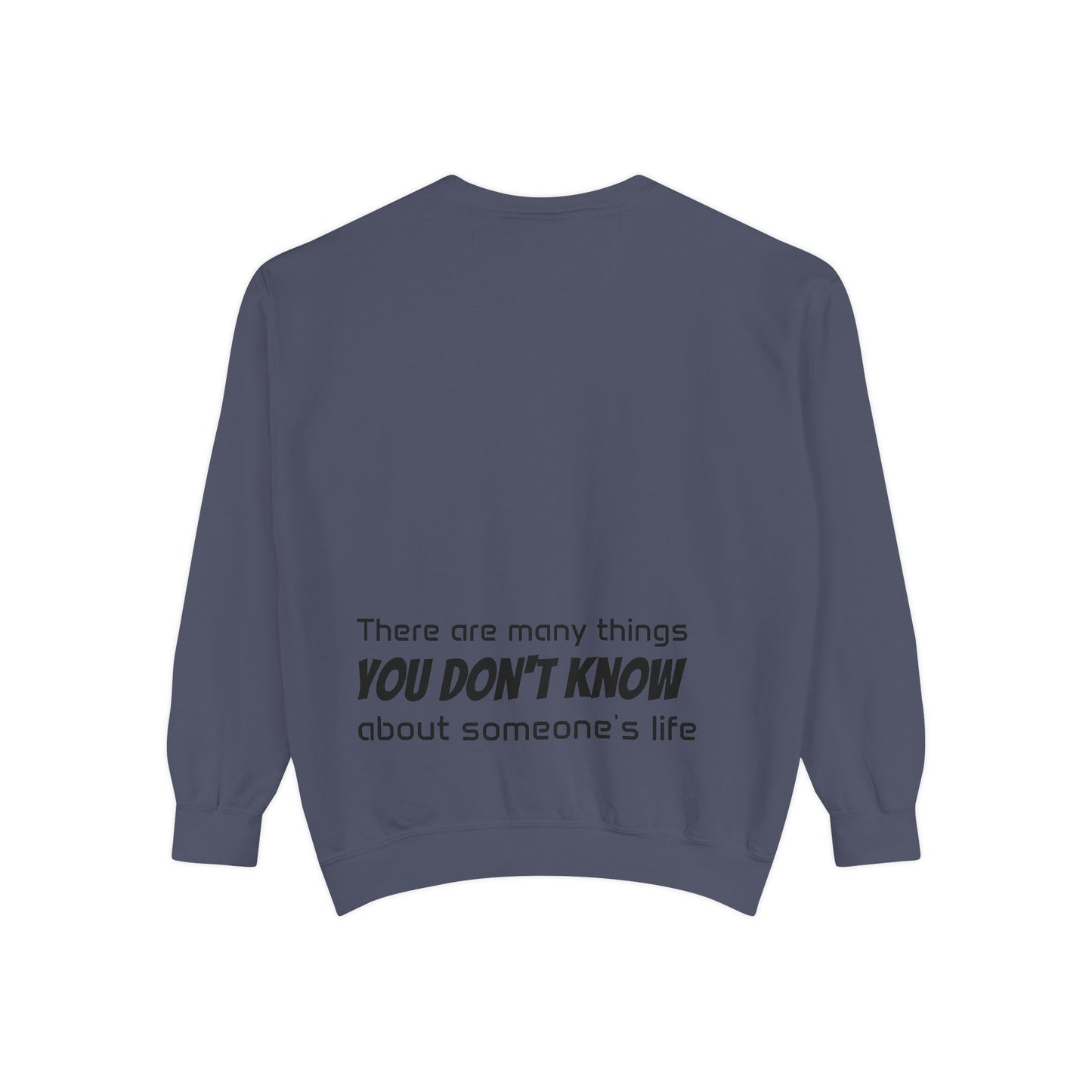 Unisex Garment-Dyed Sweatshirt (Burmese Python)