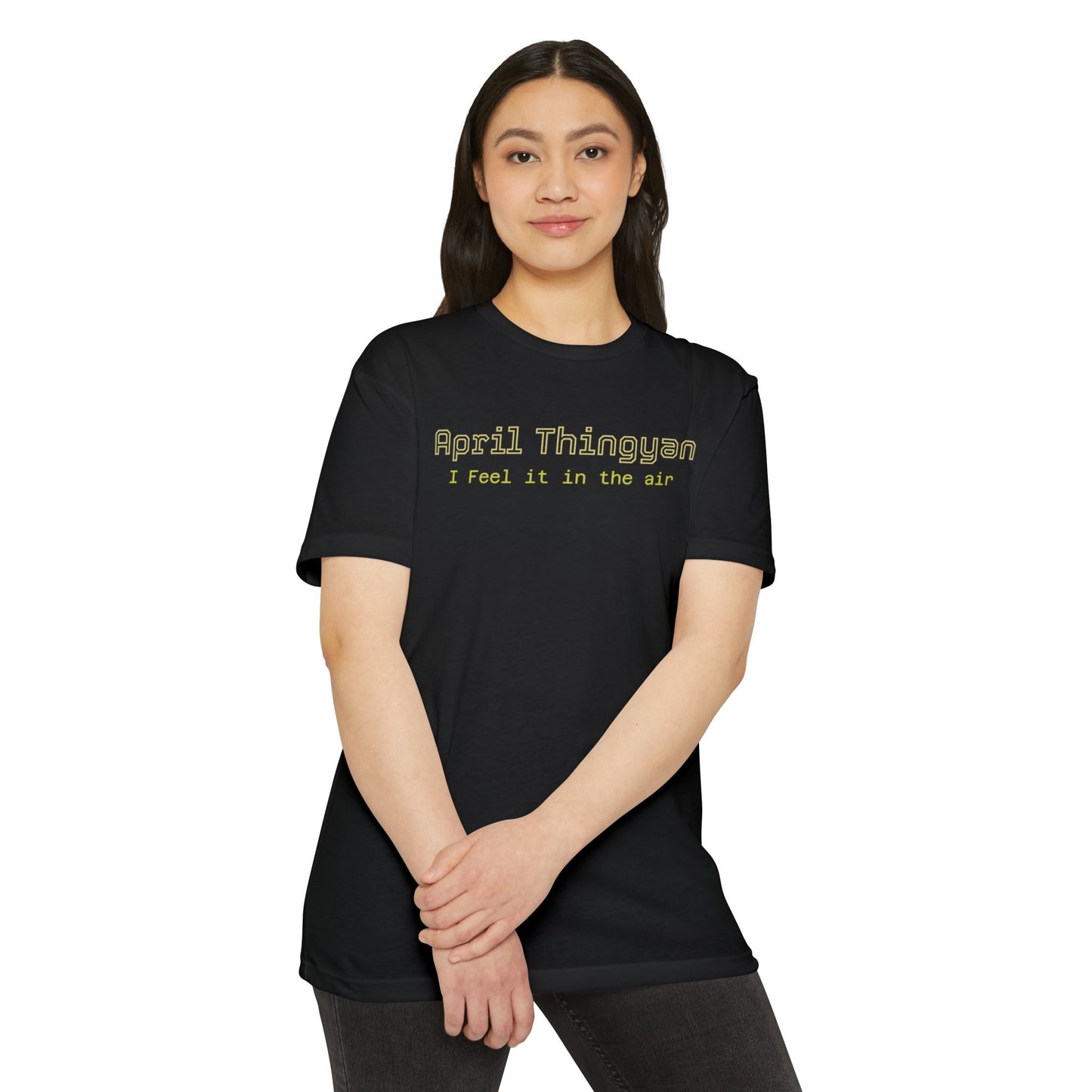 April Thingsyn Tee — "I Feel It In The Air" Vintage Spring T-Shirt