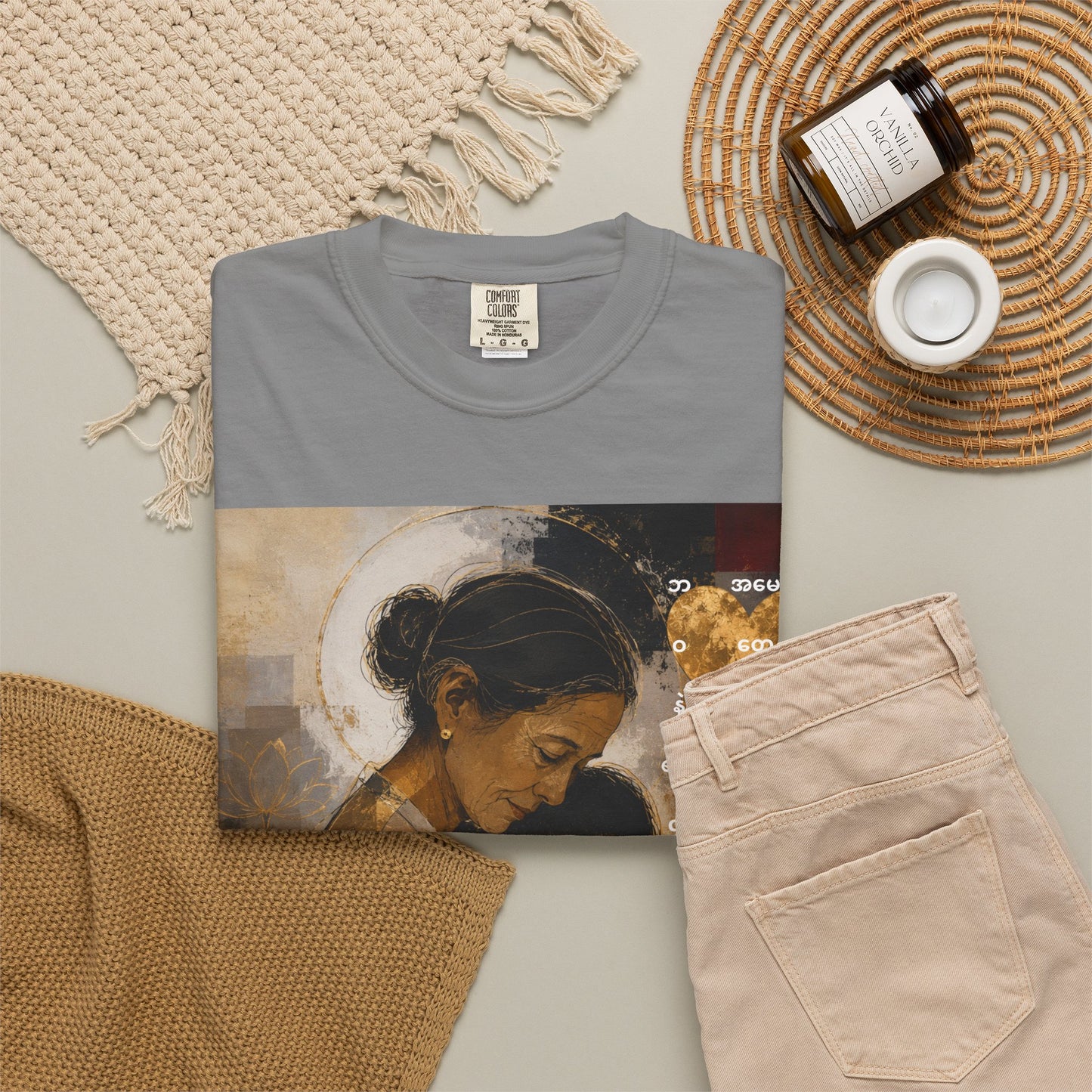 T-Shirt - Mother and Child Heart Artwork Tee