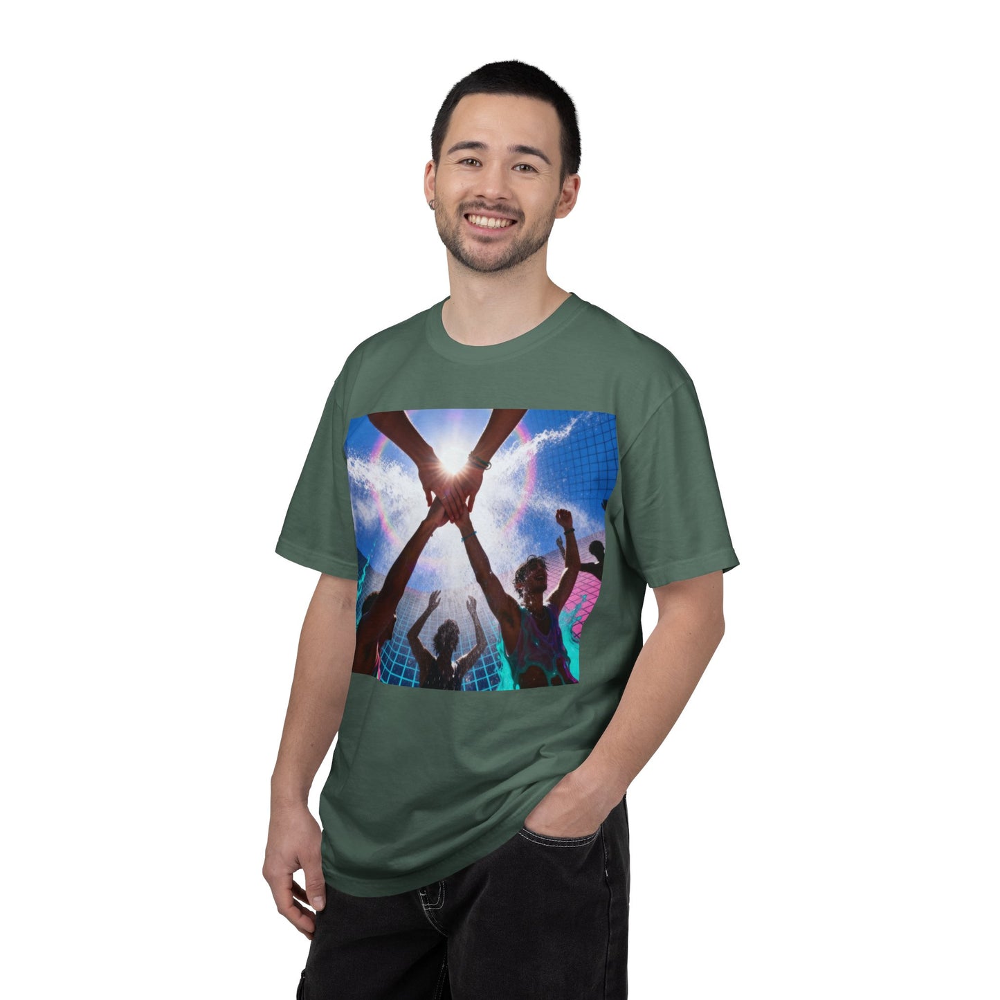 Unity Festival T-Shirt — Hands Raised Concert Graphic Tee