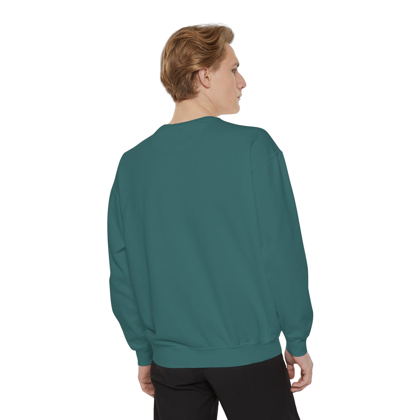 Hands Washing Art Sweatshirt — Colorful Dripping Paint Graphic Crewneck