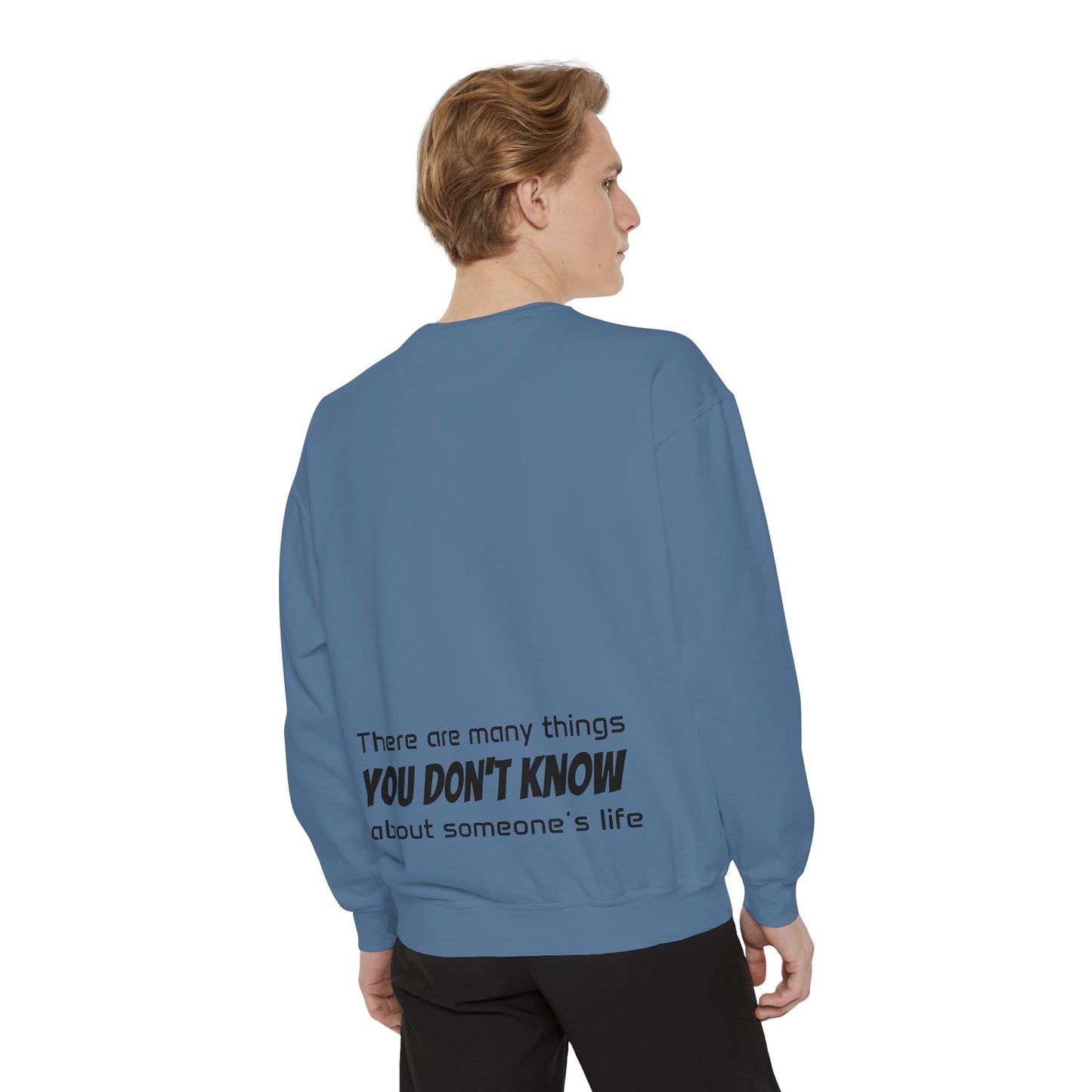Unisex Garment-Dyed Sweatshirt (Burmese Python)