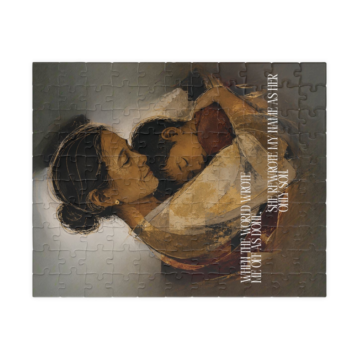 Mother and Child Art Puzzle — Heartwarming Family Jigsaw (110/252/520/1014 pcs)