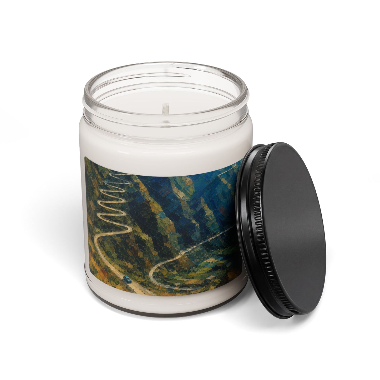 9oz Scented Soy Candle — Ledo Road Art Label