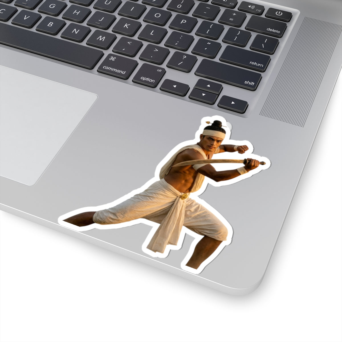 Pyu Era (Myanmar) Fighter Kiss-Cut Sticker — Martial Arts Warrior Laptop Decal