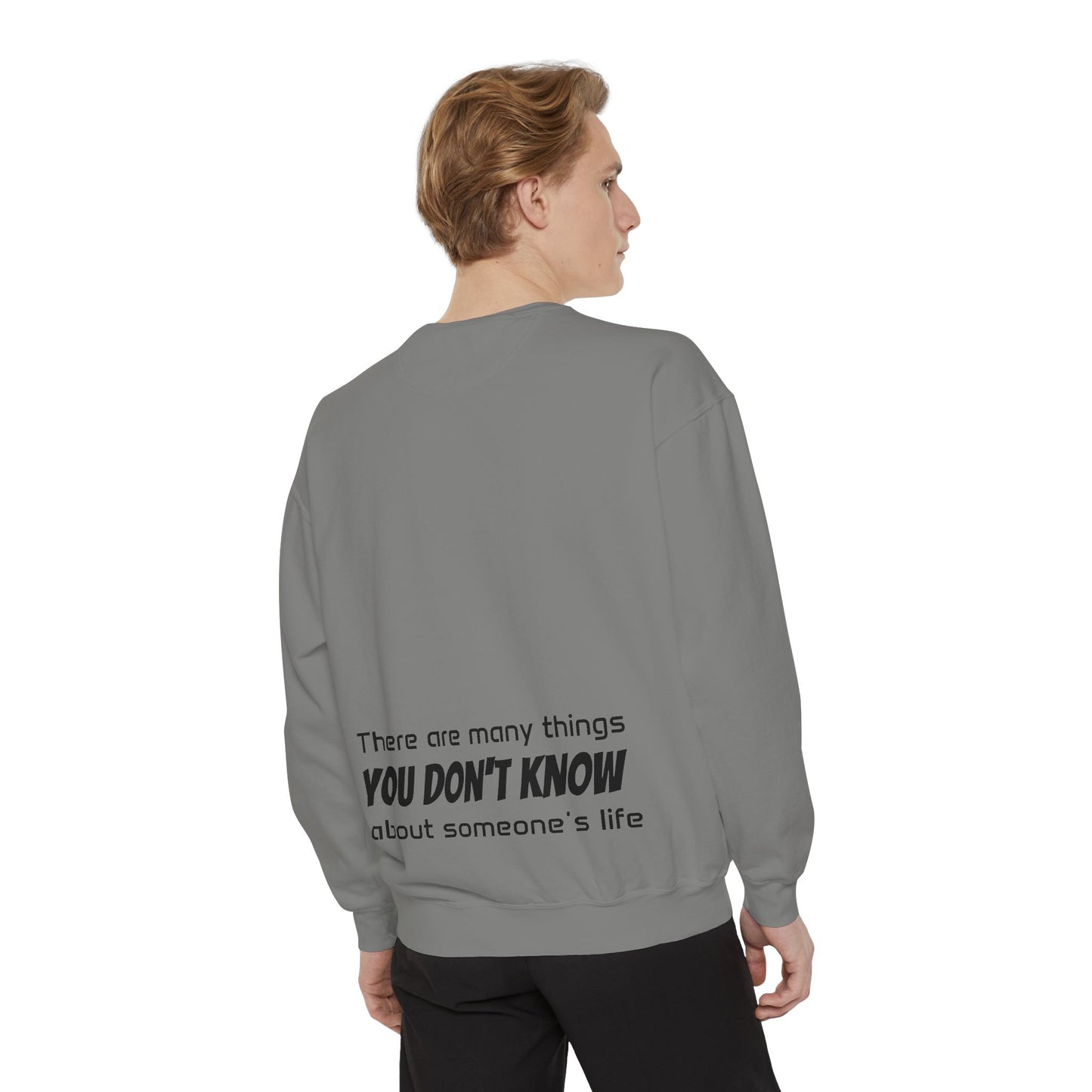 Unisex Garment-Dyed Sweatshirt (Burmese Python)