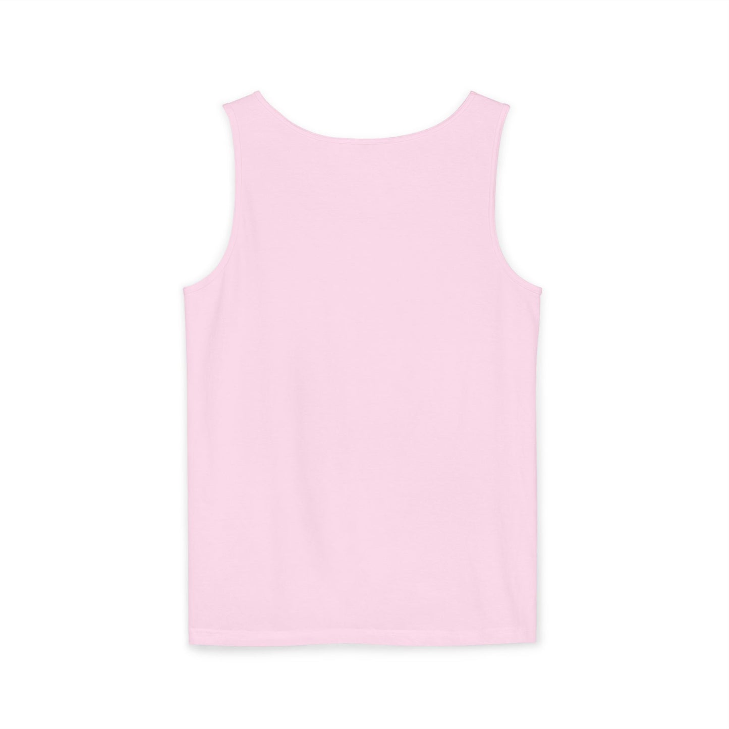 Sketch Roadtrip Tank Top — Minimal Car Line Art with Handwritten Lyric Text