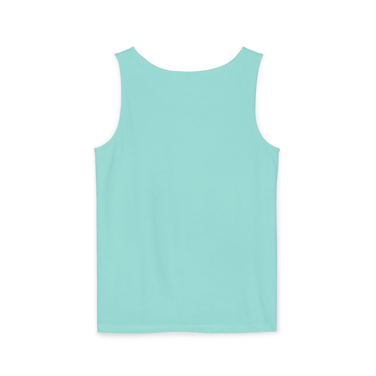 Sketch Roadtrip Tank Top — Minimal Car Line Art with Handwritten Lyric Text