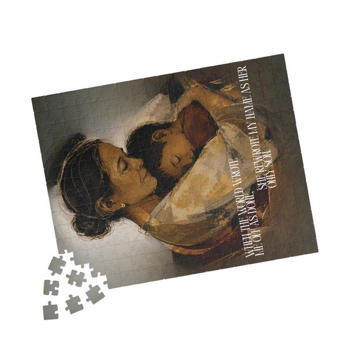Mother and Child Art Puzzle — Heartwarming Family Jigsaw (110/252/520/1014 pcs)