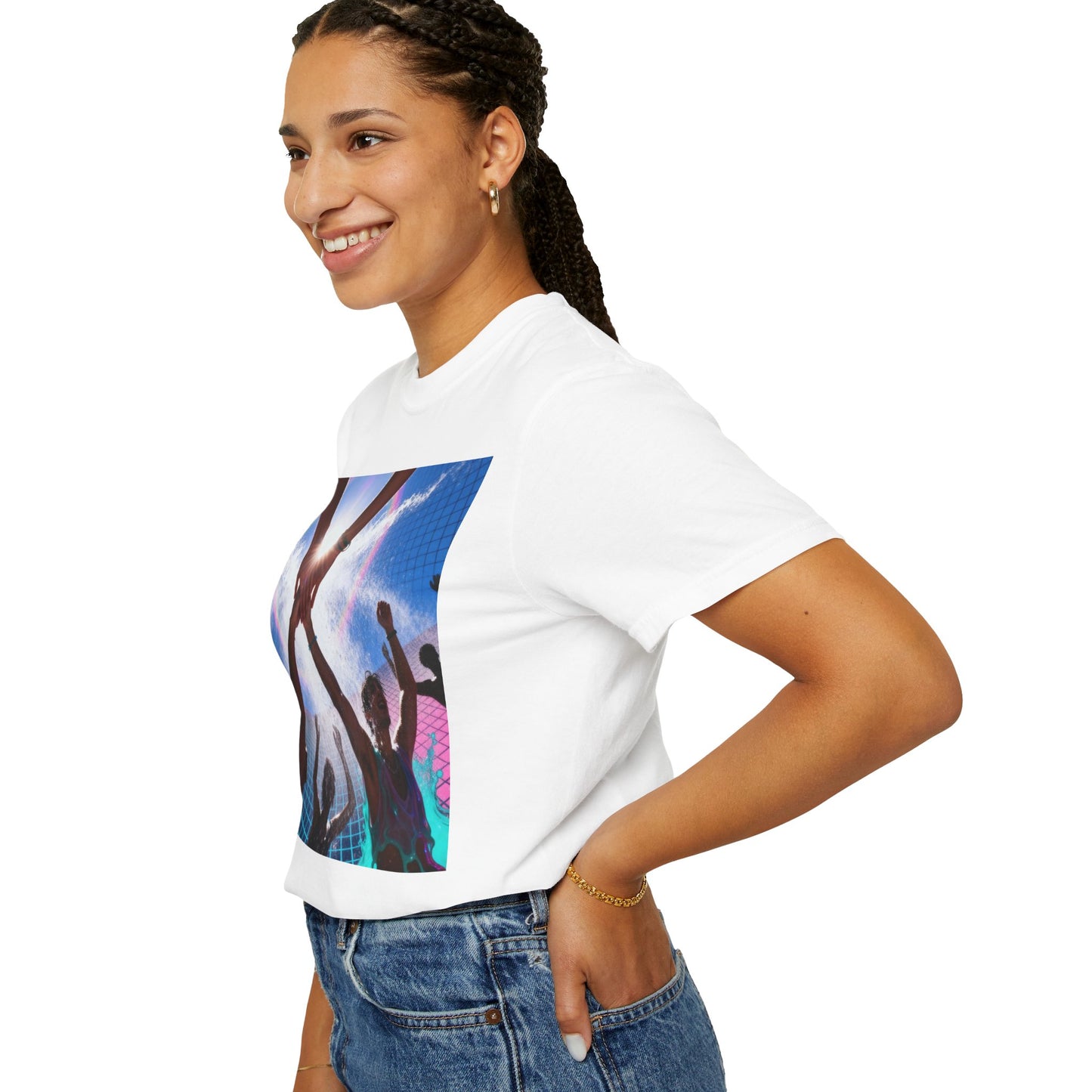 Unity Festival T-Shirt — Hands Raised Concert Graphic Tee
