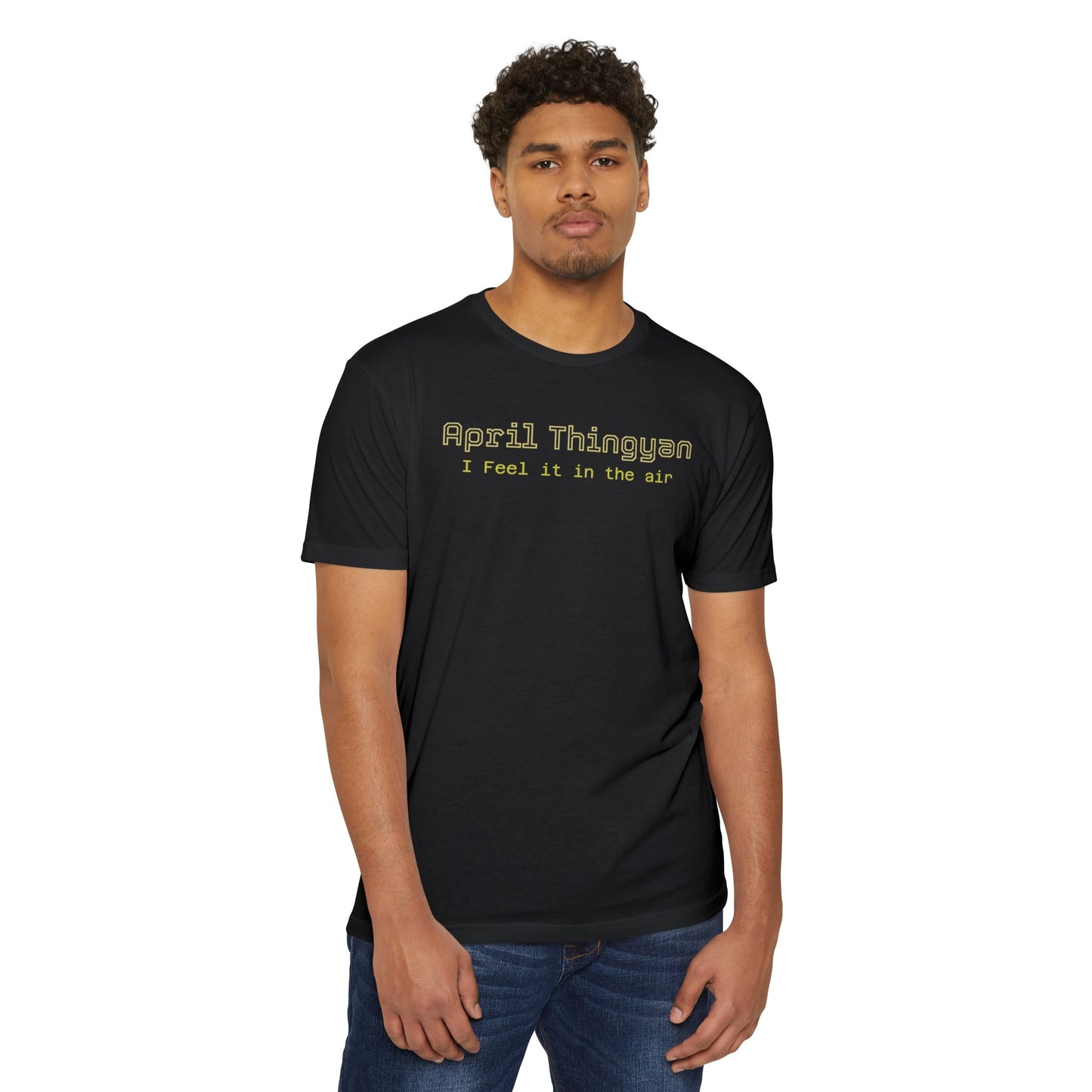 April Thingsyn Tee — "I Feel It In The Air" Vintage Spring T-Shirt